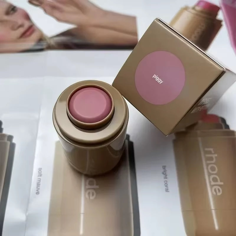 Rhod Pocket Blush LIP Stick - Effortless Hydration for Lips and Cheeks with Natural Color