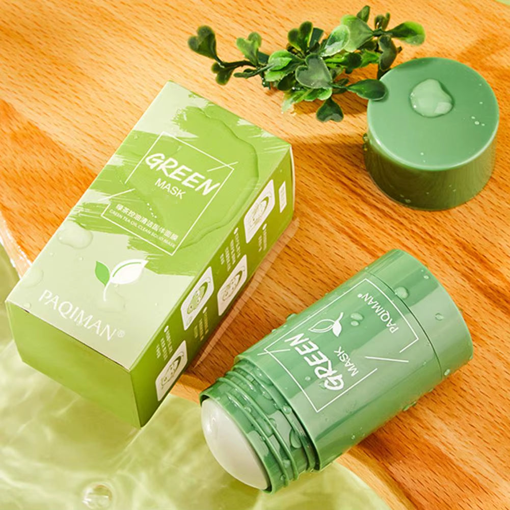 Revitalize Your Skin with Our Green Tea Cleansing Mask – Deep Moisturizing, Pore Shrinking & Blackhead Fighting Solution!