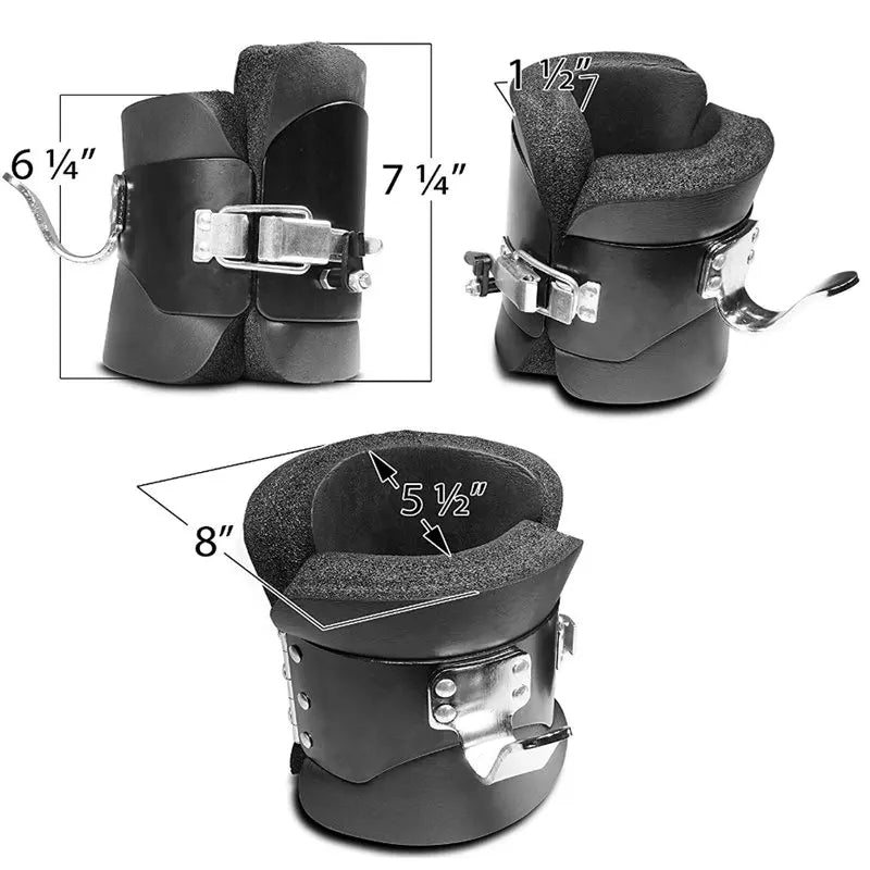 Anti Gravity Inversion Hang up Boots, Hang Upside down Boots, Gravity Compression Relief Exercise Recovery with Contoured Pads